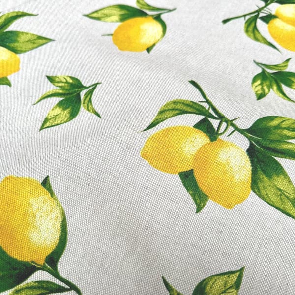 Lemons Tablecloth 250  x 135cm
