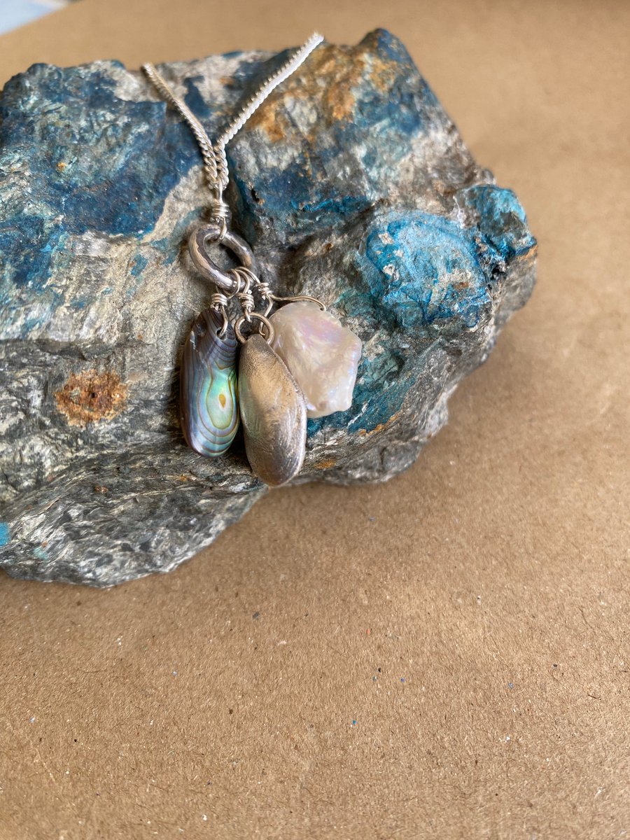 Sterling Silver 'Sea Charm' pendant