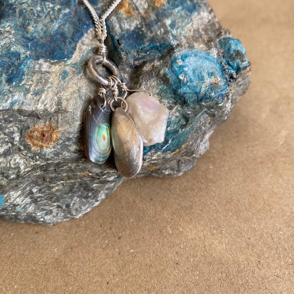 Sterling Silver 'Sea Charm' pendant