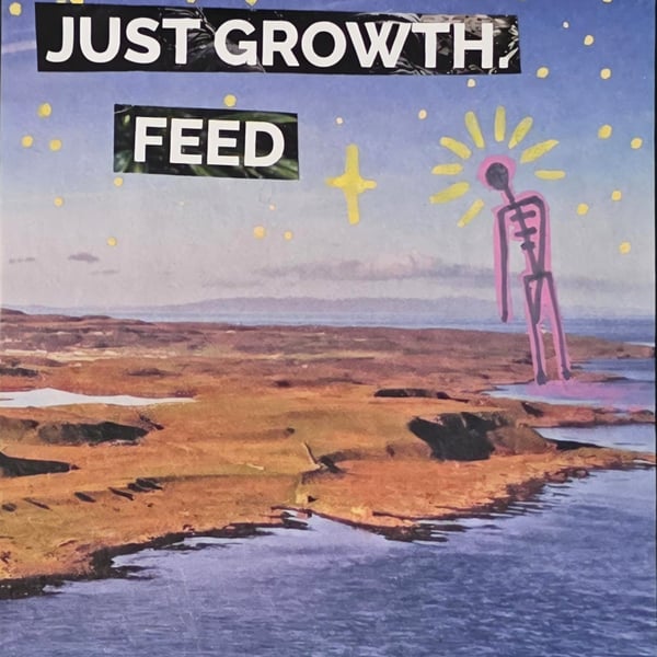 NO LIMITS, JUST GROWTH, FEED - Surreal Series 2 - ACEO