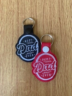 1084  Best dad ever keyring