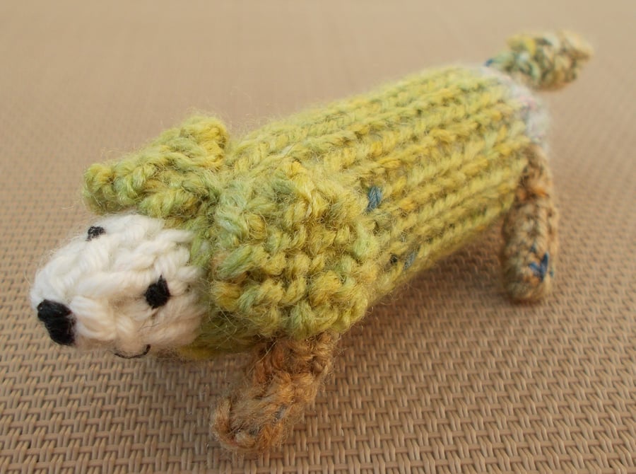 Knitted Dachshund Sausage Dog
