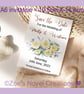 Save the Date Wedding Invitation Card (flat A6 card) - Image 6
