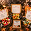 Autumn, Halloween, Pumpkin, Ghosts, Spooky Shapes Wax Melts, Vegan, Uk Handmade