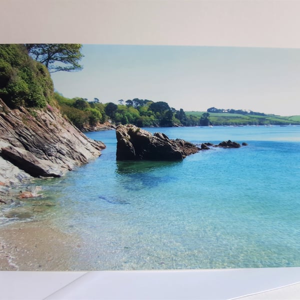 Cornish coast - greeting card