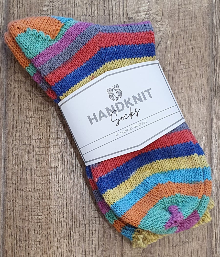 Handmade Boot Socks 7-9