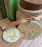 Sorrel clay imprinted and hand painted decoration - Image 4