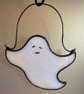 Skipping Ghost Stained Glass Suncatcher - Image 1