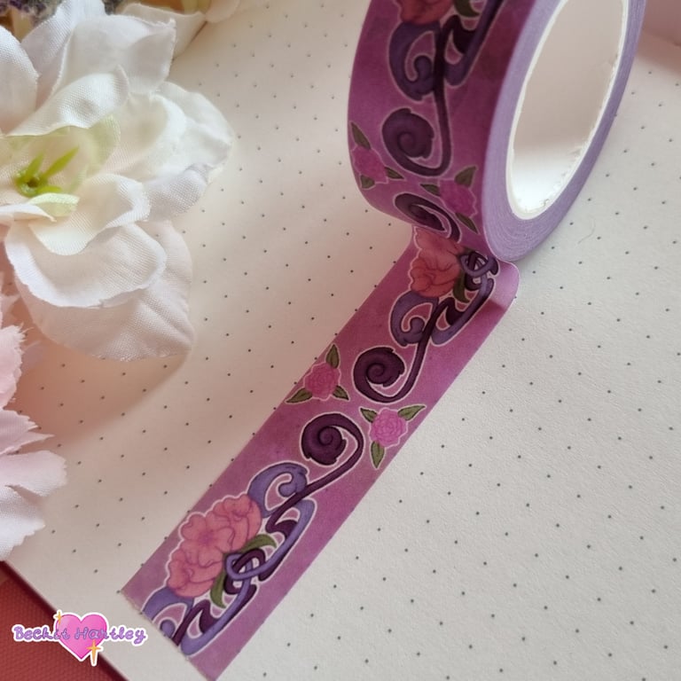 Spring Nouveau Washi Tape - Decorative Paper Tape - Stationery Gifts