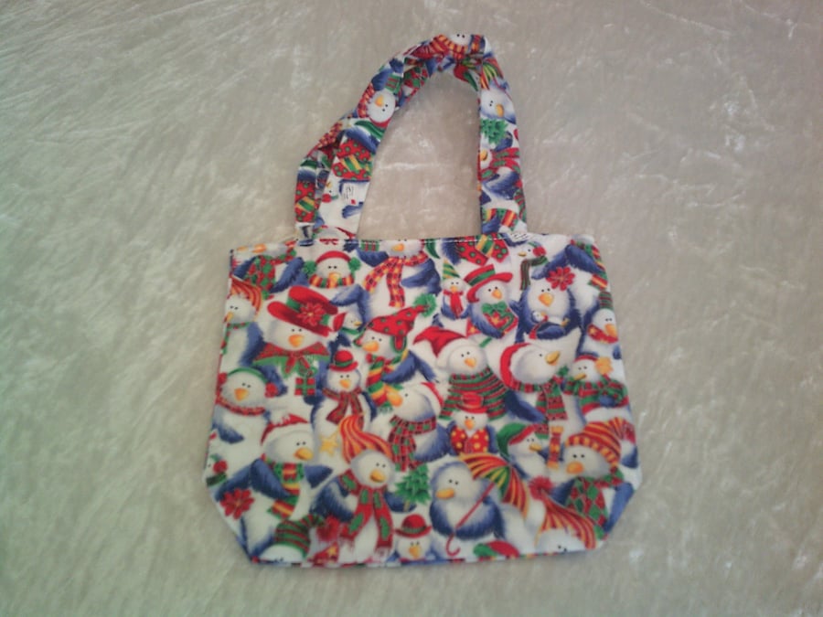 Fluffy Penguins Gift Bag