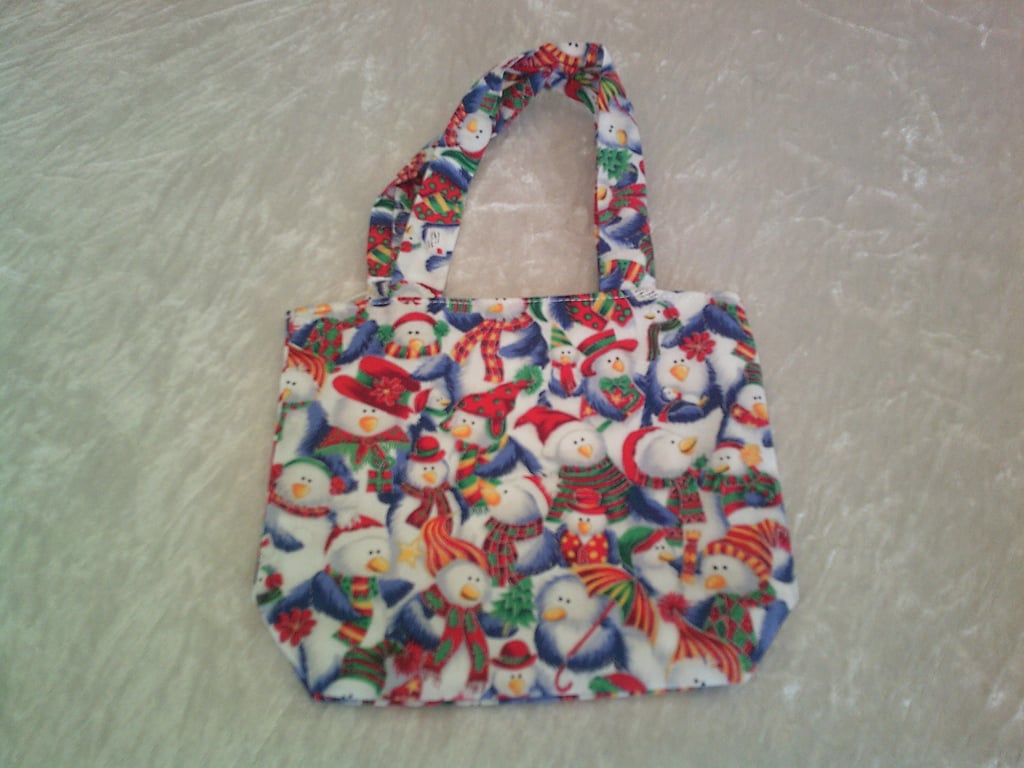 Fluffy Penguins Gift Bag