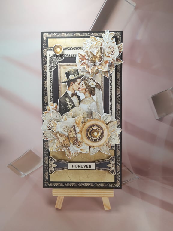 Handmade Weeding Forever Card (49)