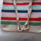 Crochet shoulder bag 