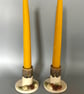 Handmade Ceramic Candlestick Holder: Woodland Decor