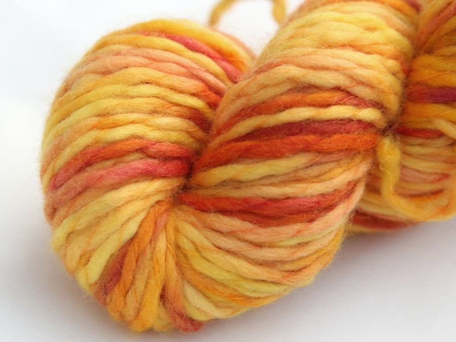 SALE Lantern - Chunky merino wave wrap yarn