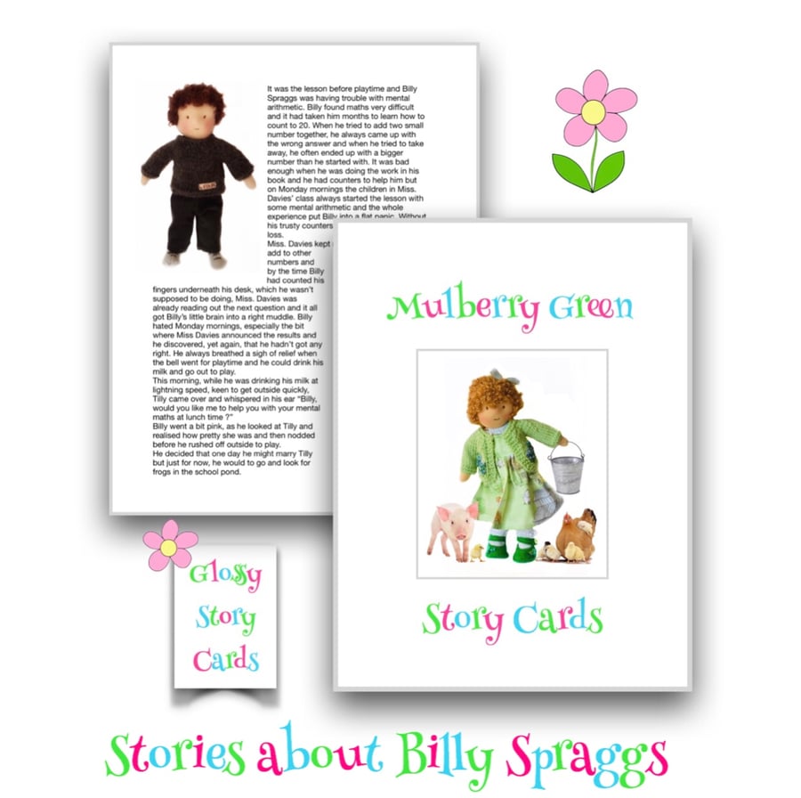Billy Spraggs Stories - Mulberry Green Story Cards 