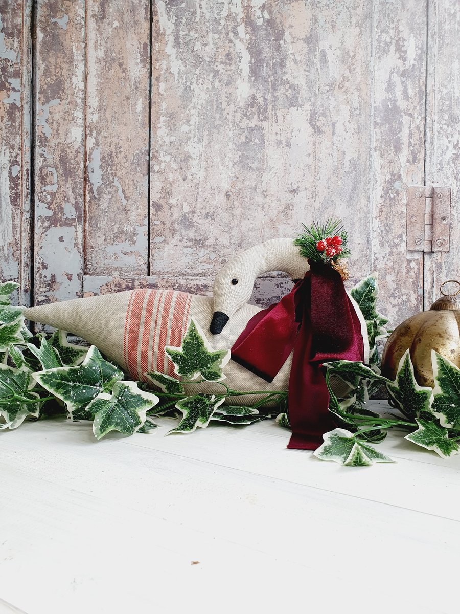 Large Grainsack Christmas Goose