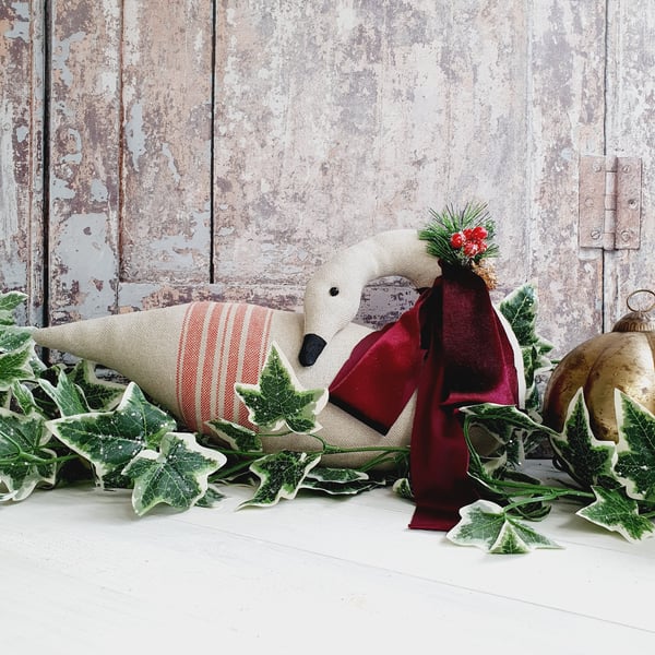 Large Grainsack Christmas Goose
