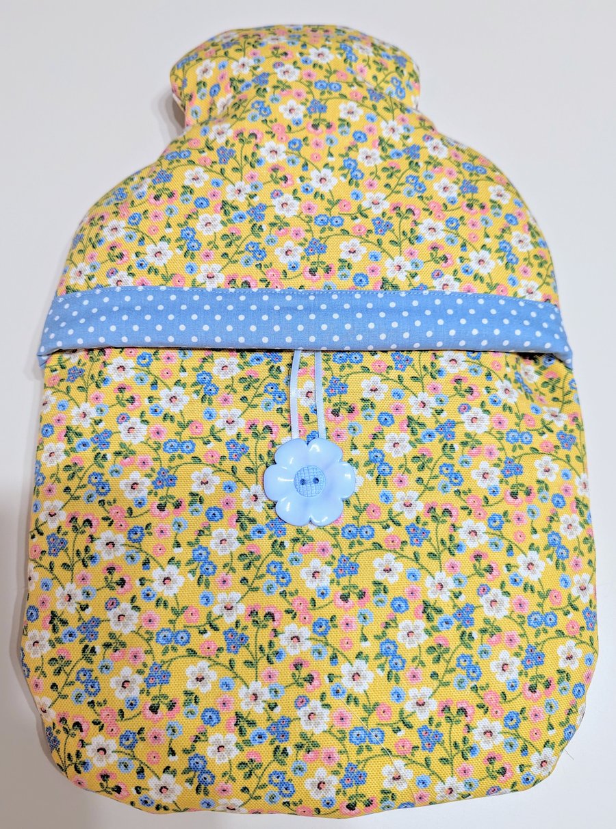 Cath Kidston Pembridge Ditsy fabric hot water bottle cover