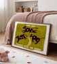 Children's Nursery Moon Art Print, Calm Relaxing Decor Wall Hanging  - Image 2