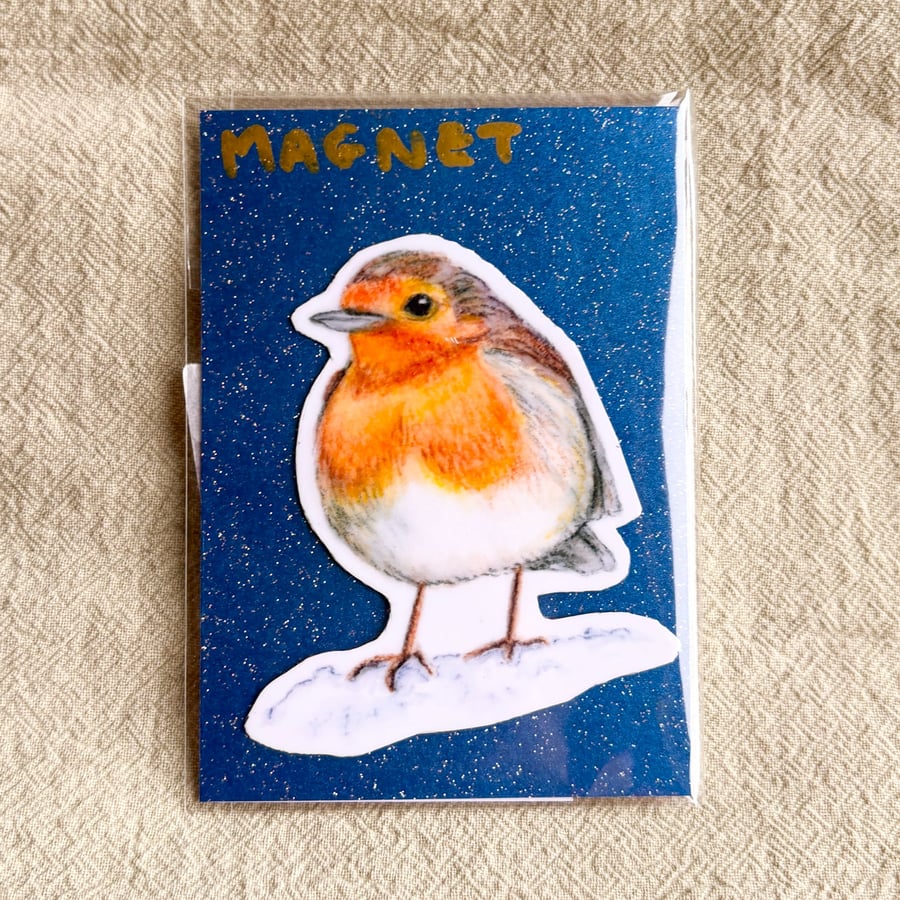 Robin Fridge Magnet