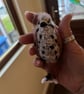 Female Kestrel hand knit tree decoration  - Image 5