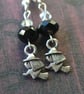 Witch earrings Halloween earrings - Image 2