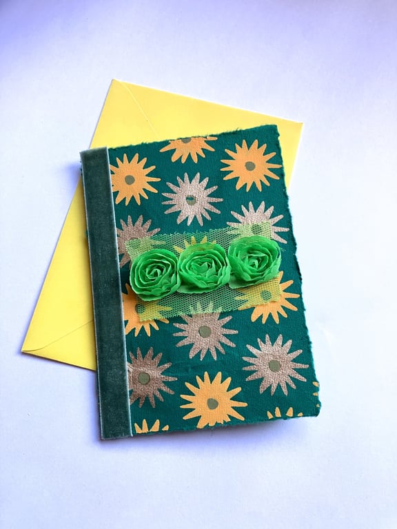 Cheery handmade  greeting card