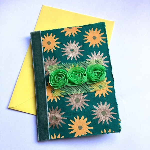 Cheery handmade  greeting card