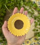 Handmade Sunflower Ring Dish