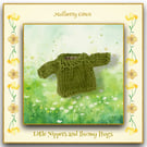 Little Nippers and Bunny Hugs Green Jumper