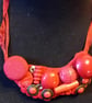 Red Button Necklace - Image 3