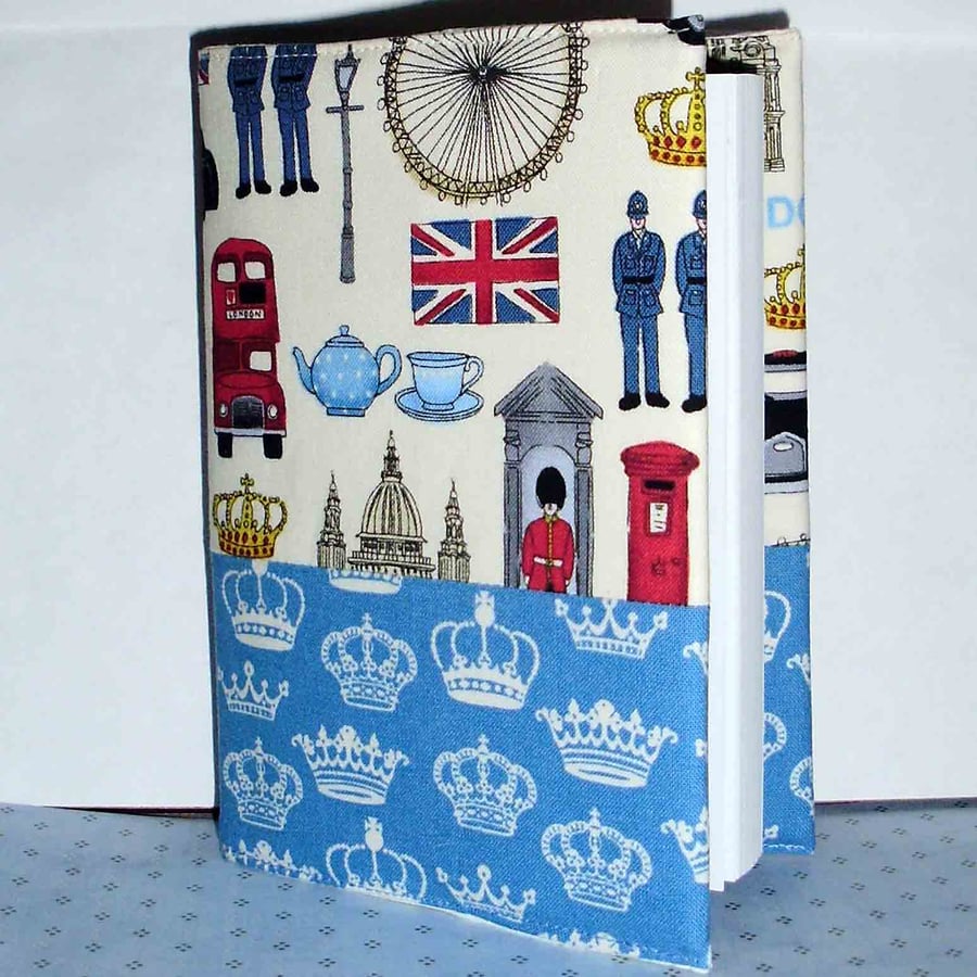 Diary fabric covered London theme 2016 SALE PRICE