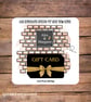 New Home Gift Card Holder, personalised 