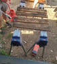  HANDCRAFTED BURNT TIMBER LOG STORE – A UNIQUE GARDEN FEATURE     - Image 4