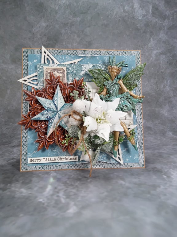 Handcrafted Chrismtas card (26) 