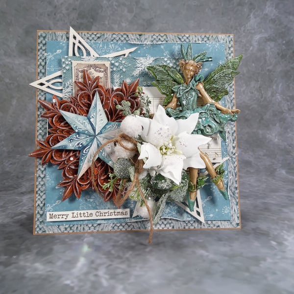 Handcrafted Chrismtas card (26) 