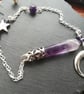 Amethyst crystal pendulum, witchcraft Dowsing Tool, Gift for her, birthday, Uk - Image 2