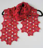 Crochet pattern. . Light and lovely flower scarf.  PDF crochet pattern. - Image 3