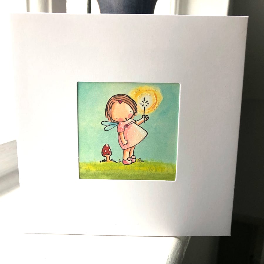 Fairy Birthday Card