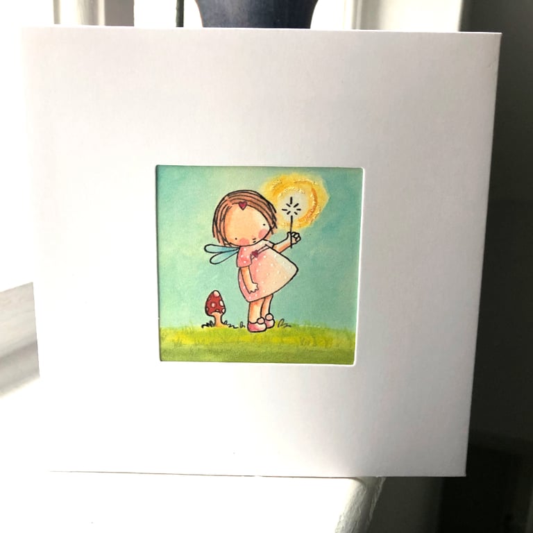 Fairy Birthday Card