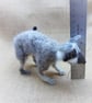 Model of Raccoon, Needle Felted Animal, Poseable Raccoon Figurine - Image 7