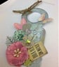 From Me To You Floral Bottle Gift Tag - Single or Set of 3 - Image 3