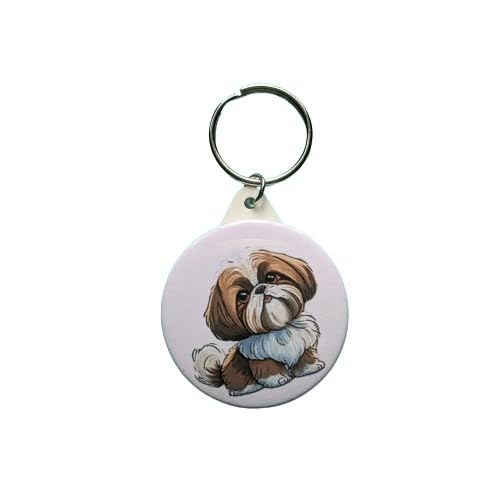 Shih Tzu Keyring - ShihTzu Dog Gifts