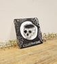 Mindless Skull Lino Printed Pin Badge - Image 5
