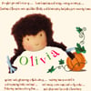 Reserved for Lesley - Olivia Greenwood - a handcrafted Mulberry Green doll