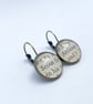 To Kill A Mockingbird Book Earrings, Literary Jewellery, Banned Books - Image 4