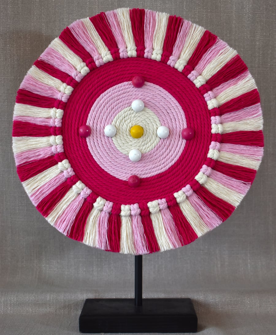 "Ntombi 5" – Radiance Circle Wall Hanging