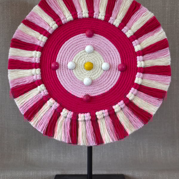 "Ntombi 5" – Radiance Circle Wall Hanging