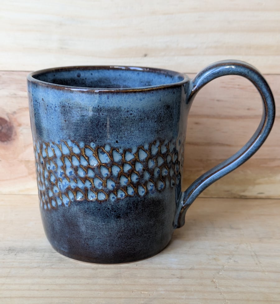 Carved mug